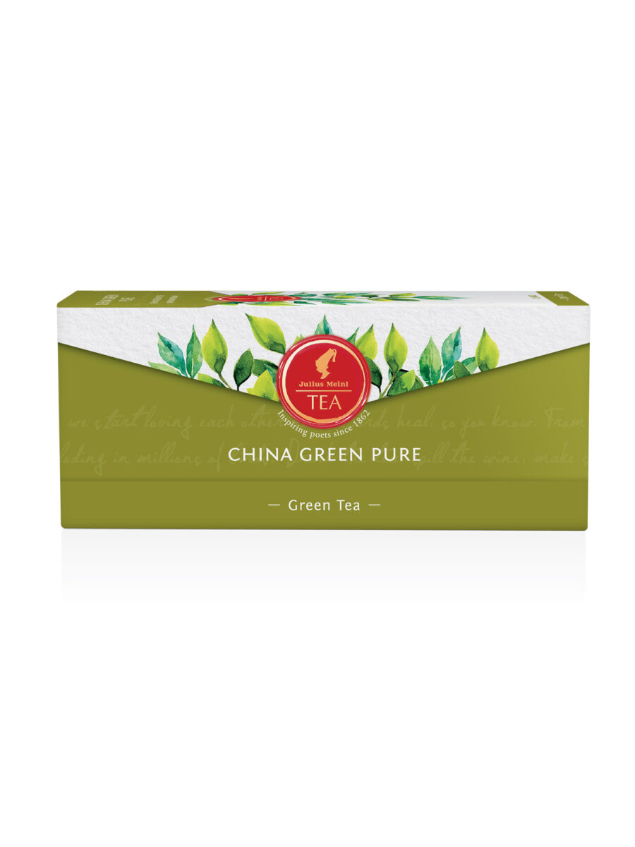 JULIUS MEINL China Green Pure, 43.75g (Pack of 25 Tea Bags | Green Tea | Imported Tea Bags)