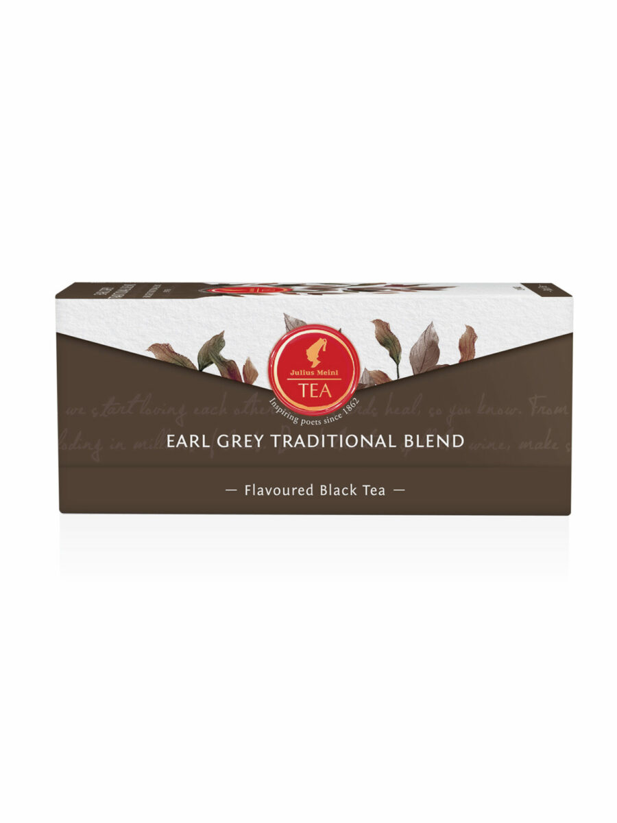 JULIUS MEINL Earl Grey Traditional Blend, 50g (Pack of 25 tea bags | Black Tea | Imported Tea Bags)