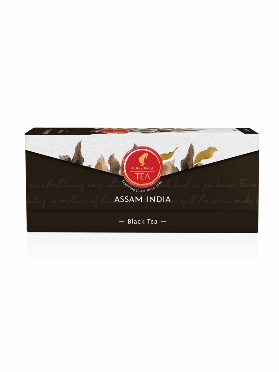 JULIUS MEINL Assam Indian Blend, 43.75g (Pack of 25 Tea Bags | Black Tea | Imported Tea Bags)