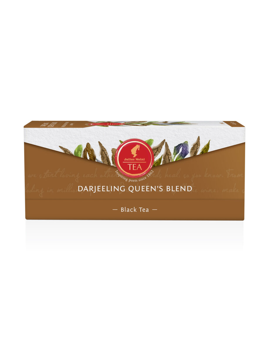 JULIUS MEINL Darjeeling Queens Blend, 50g (Pack of 25 Tea Bags | Black Tea | Imported Tea Bags)