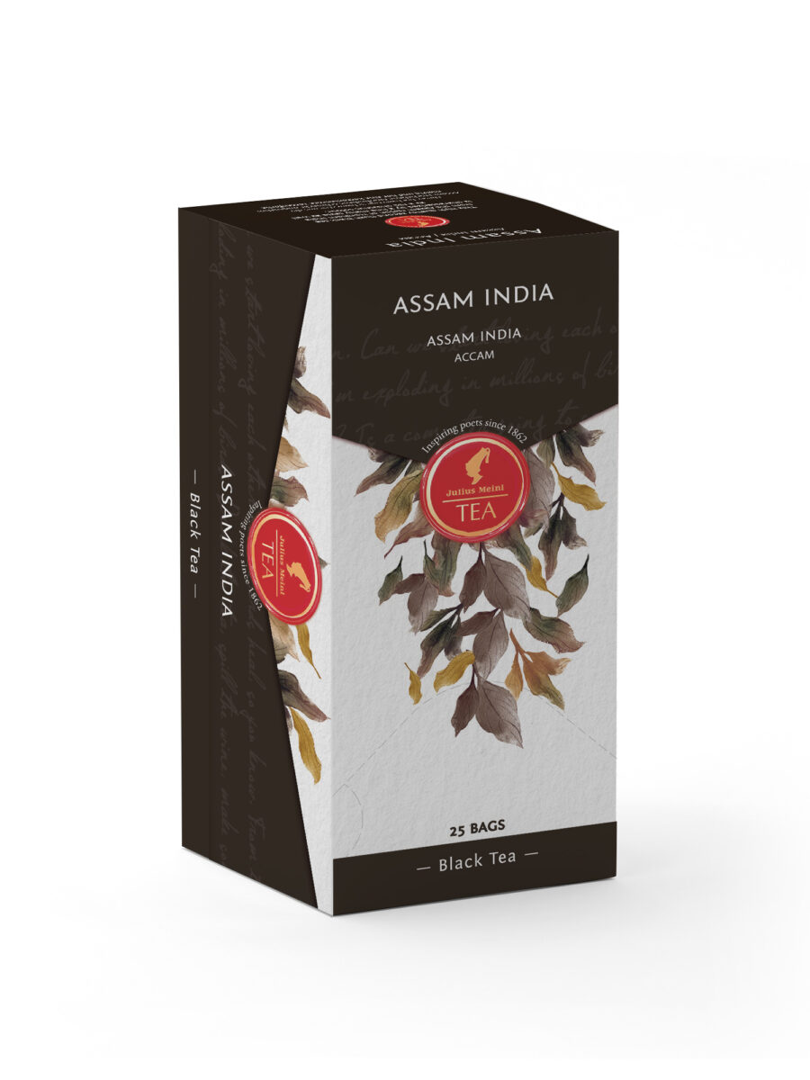 JULIUS MEINL Assam Indian Blend, 43.75g (Pack of 25 Tea Bags | Black Tea | Imported Tea Bags)