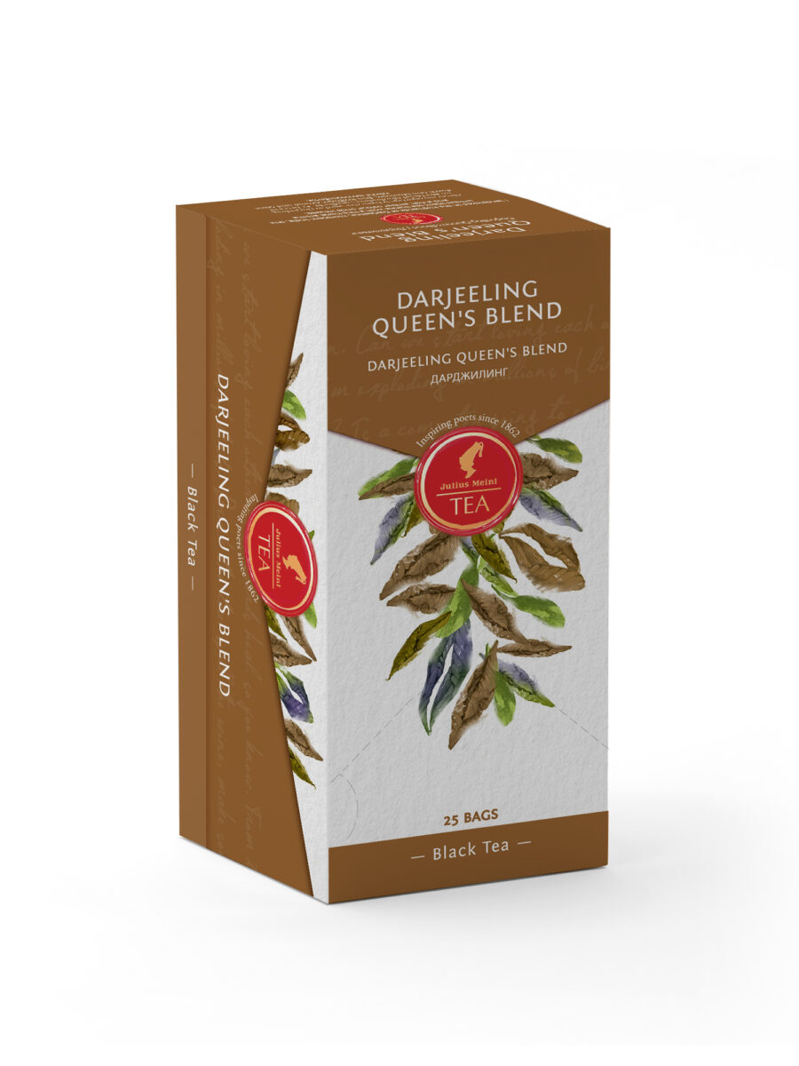 JULIUS MEINL Darjeeling Queens Blend, 50g (Pack of 25 Tea Bags | Black Tea | Imported Tea Bags)