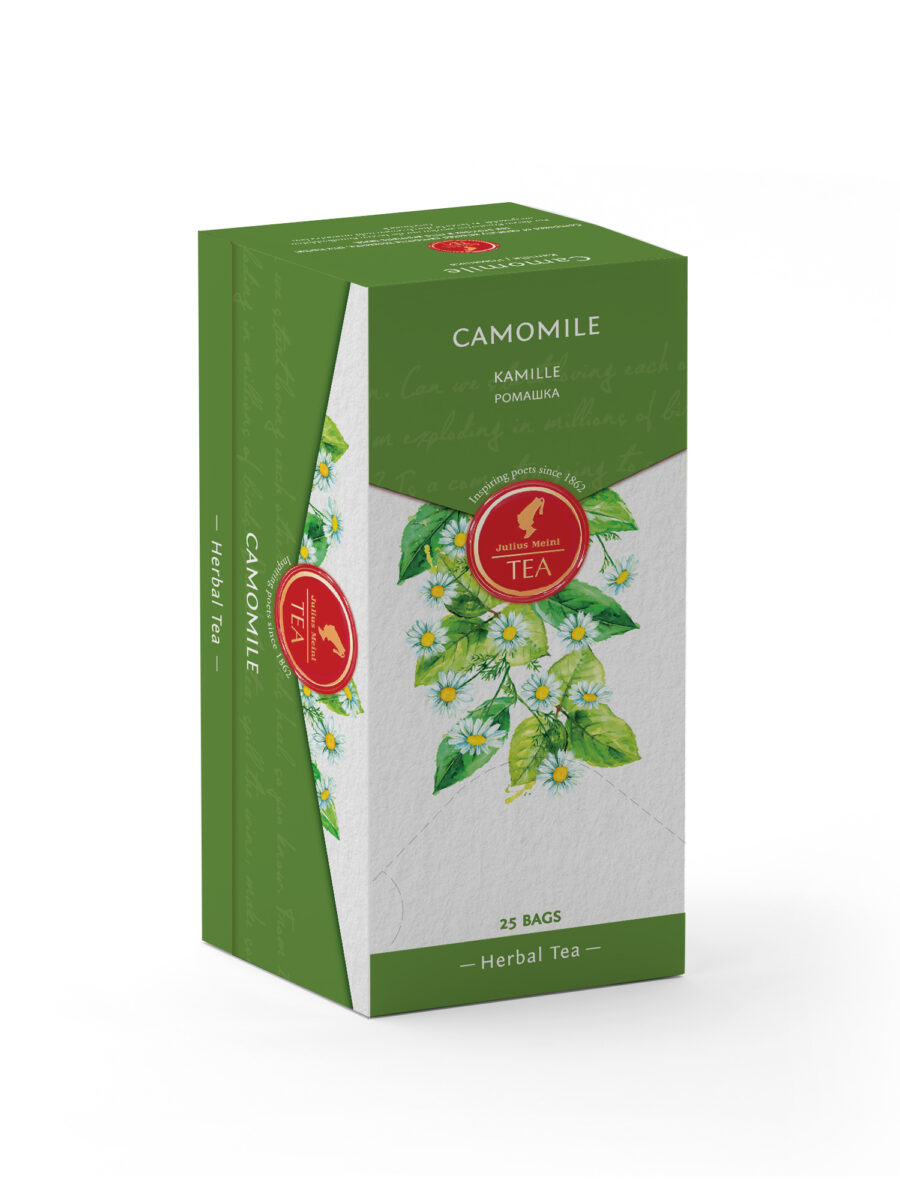 JULIUS MEINL Camomile Tea, 27.5g (Pack of 25 Tea bags | Herbal tea | Imported Tea Bags)