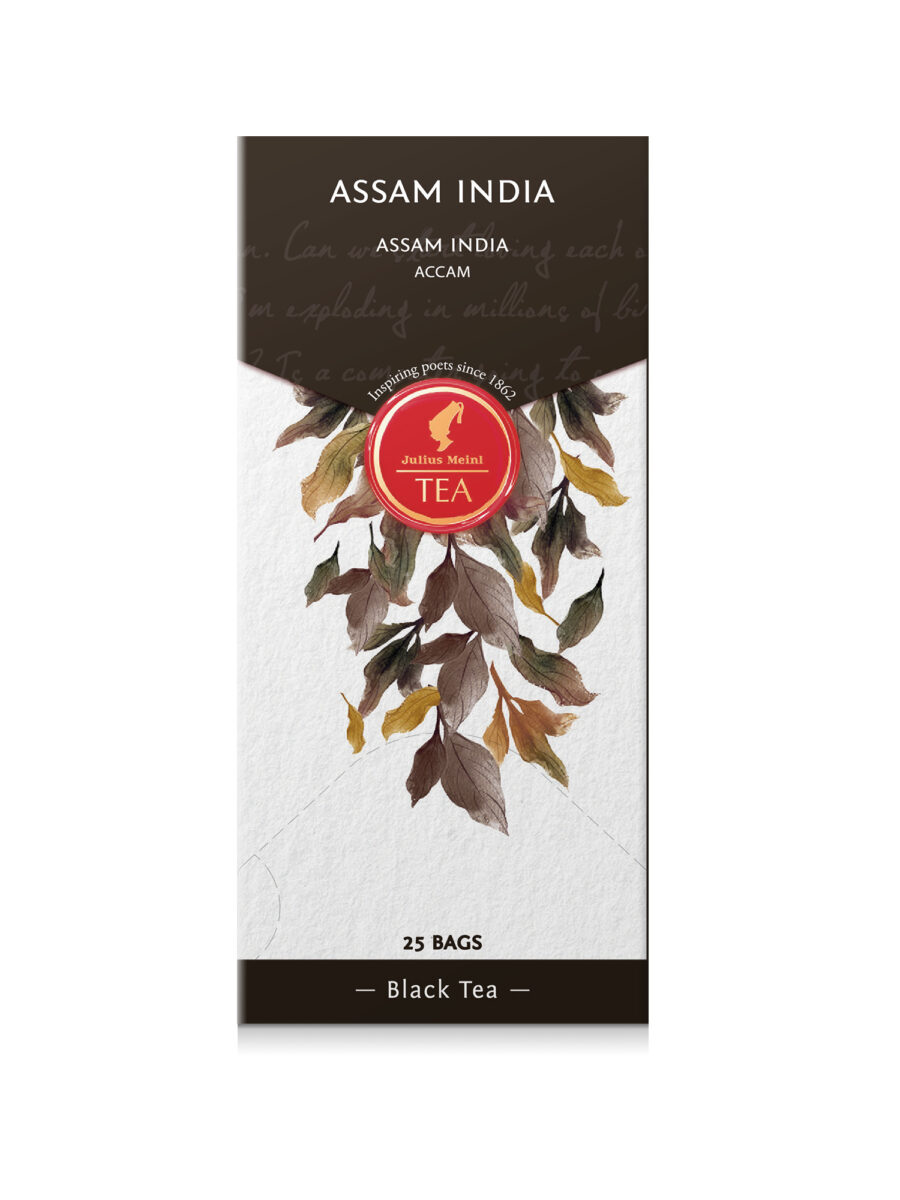 JULIUS MEINL Assam Indian Blend, 43.75g (Pack of 25 Tea Bags | Black Tea | Imported Tea Bags)