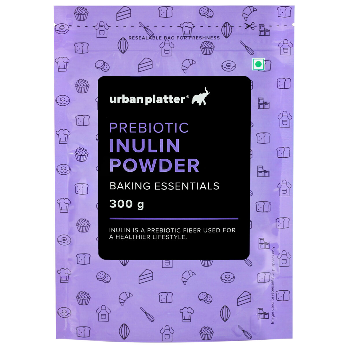 Urban Platter Inulin Powder, (Fructo-Oligosaccharides | FOS | Prebiotic & Rich in Soluble Dietary fibre | Supports Gut Health)