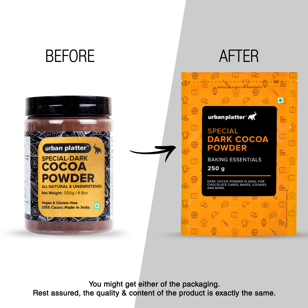 Urban Platter Special Dark Cocoa Powder 250g