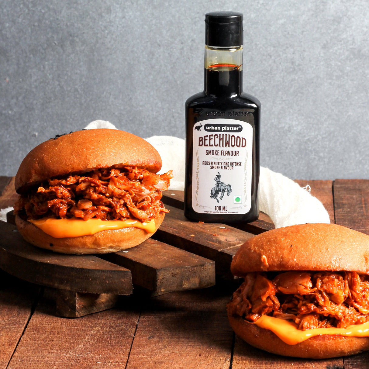 Urban Platter Beechwood Smoke, Liquid Smoke Flavour, 100 ml