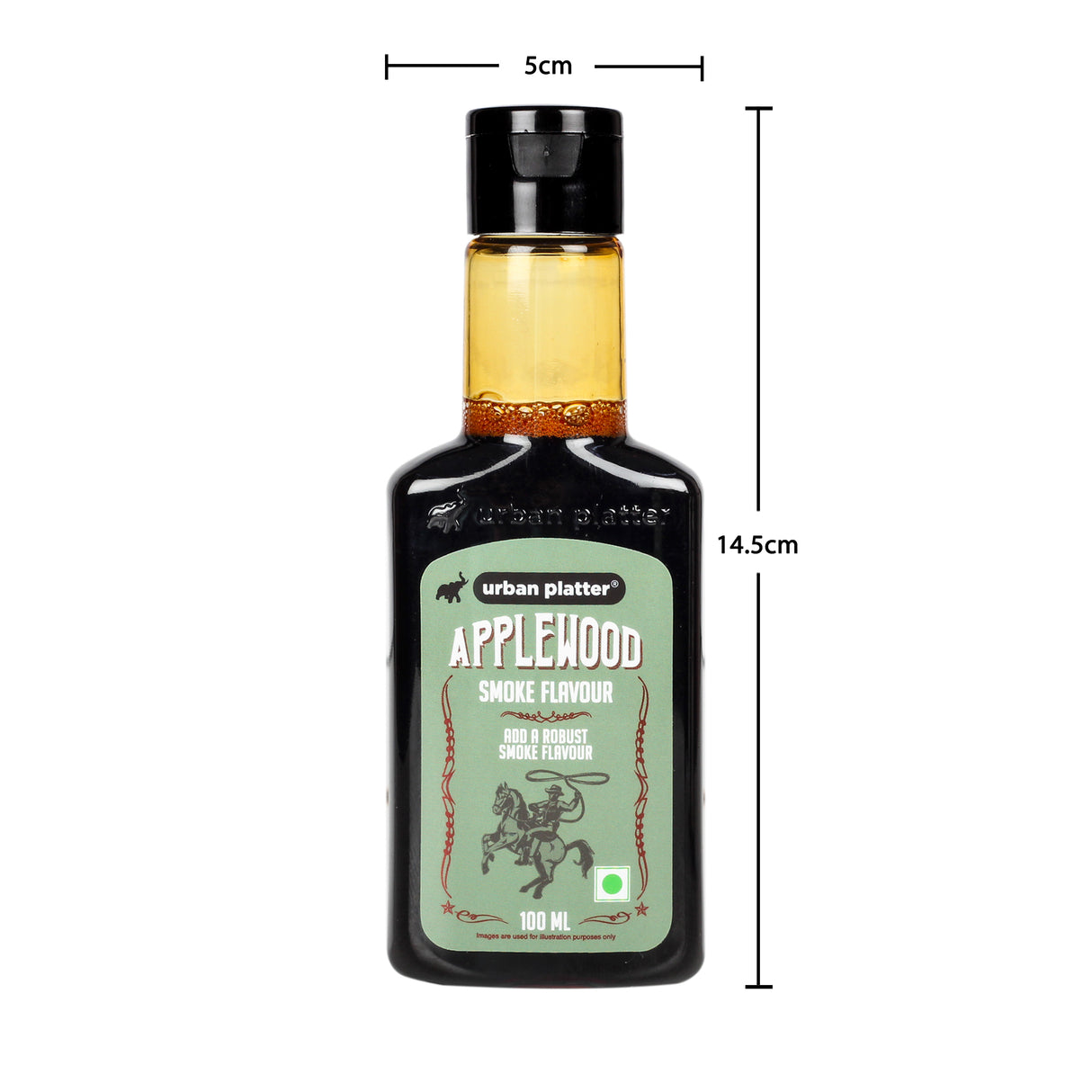 Urban Platter Applewood Smoke, Liquid Smoke Flavour, 100 ml