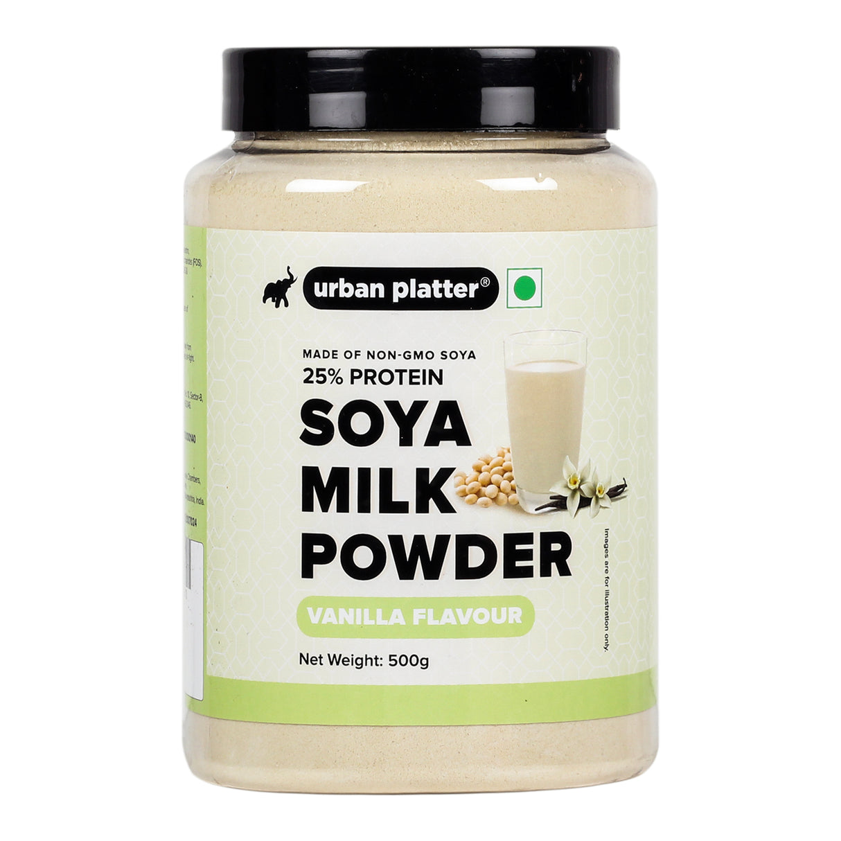 Vanilla Soya Milk Powder, 500g (Plant-Based / Milk Alternative, Non-GMO & 25% Protein)