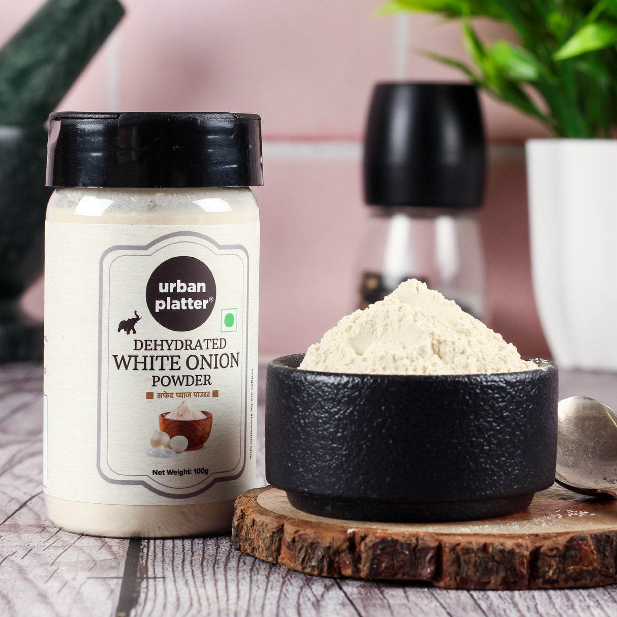 Urban Platter Dehydrated White Onion Powder, 100g