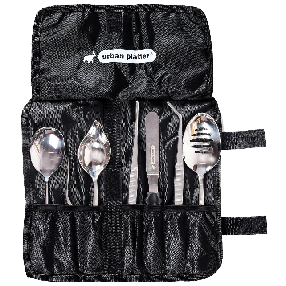 Urban Platter Professional Chef's Plating Kit - 7 Piece Stainless Steel Culinary Art Set