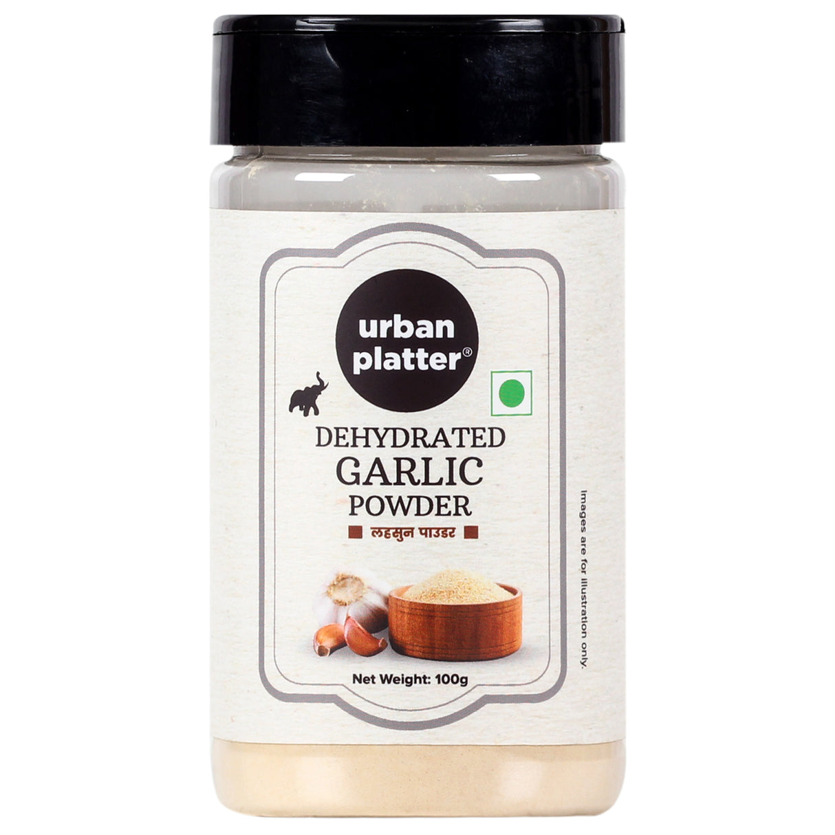 Urban Platter Dehydrated Garlic Powder, (Ready to Use, Instant Garlic Flavour, Additive Free, All Natural and Free Flowing, Lehsun Powder)