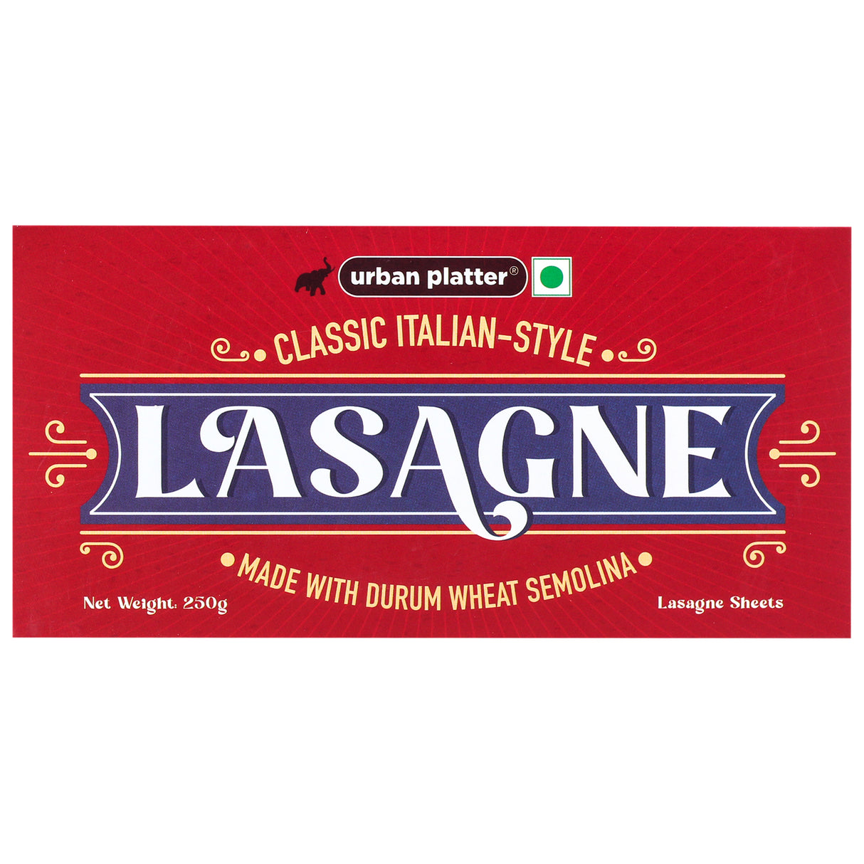 Lasagne Sheets