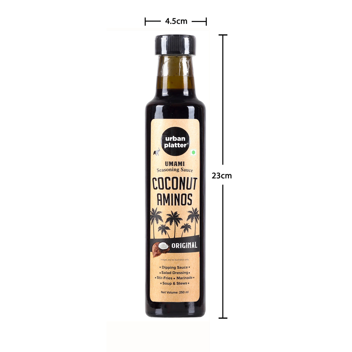 Coconut Aminos, 250 ML (Umami Seasoning Sauce, Soy-free, Gluten-free, Perfect for dipping asian appetizers, for dressings and more)