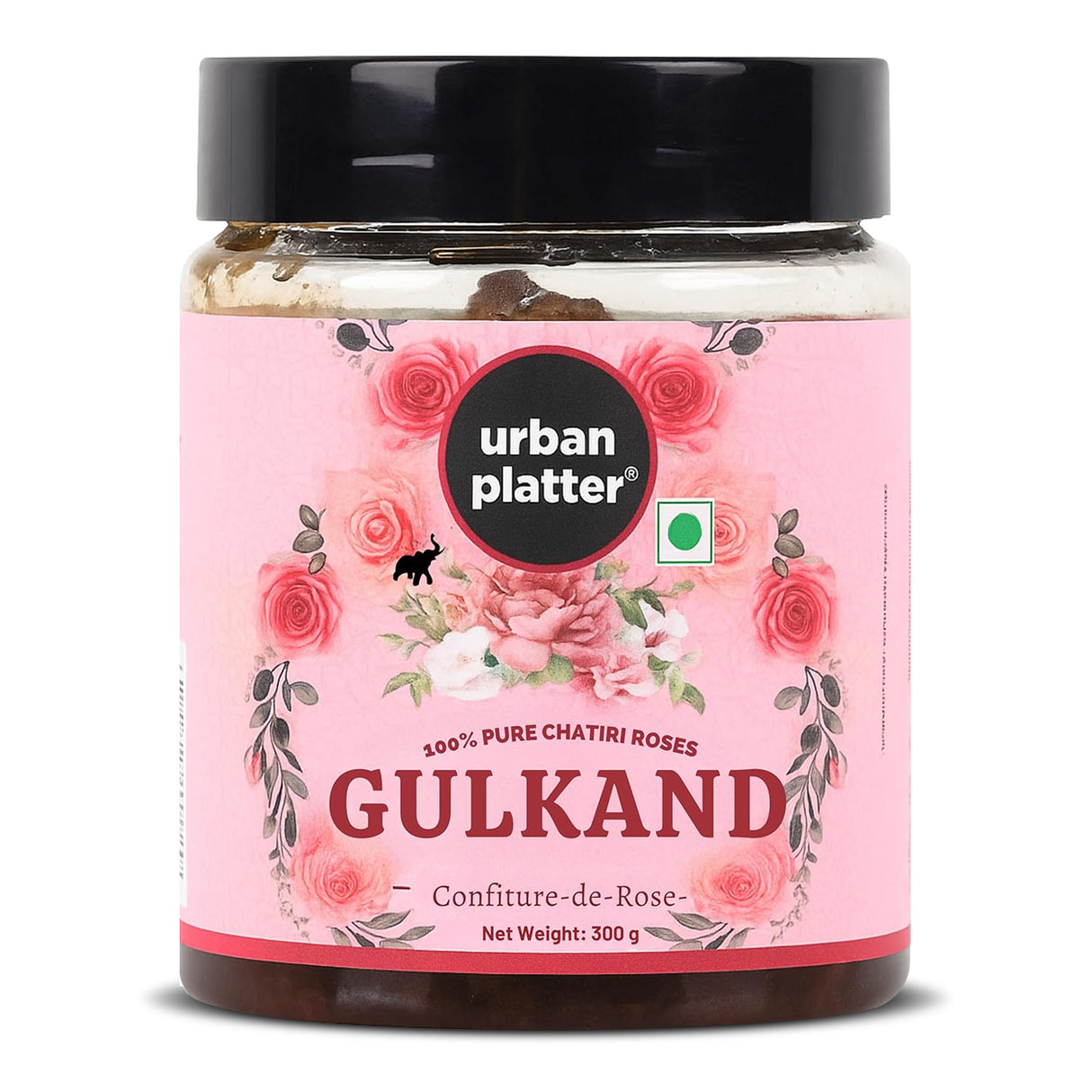 Natural Gulkand (Rose Petal Jam) (100% Natural | Sun Dried | Natures Coolant | Made from Chaitri Roses)