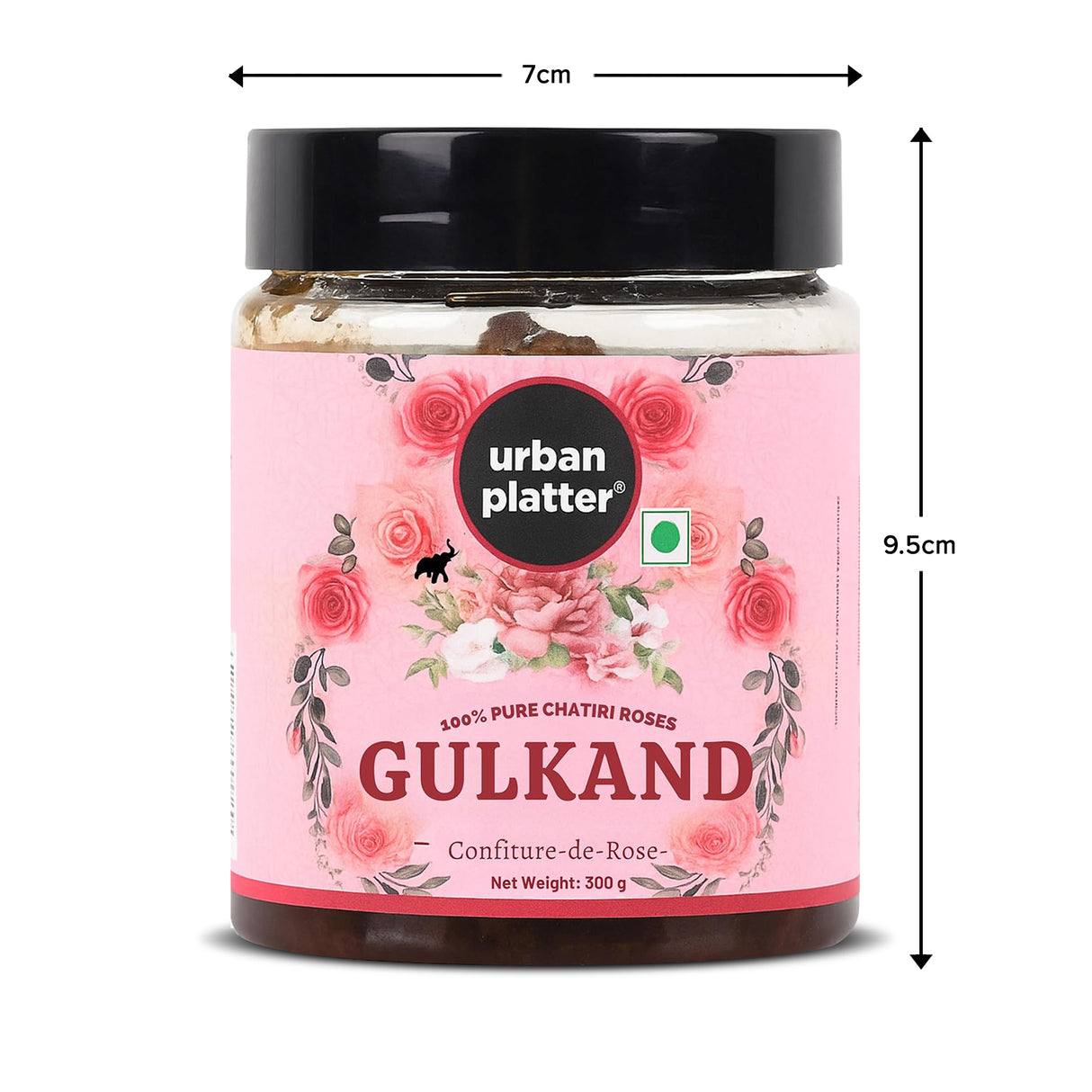 Natural Gulkand (Rose Petal Jam) (100% Natural | Sun Dried | Natures Coolant | Made from Chaitri Roses)