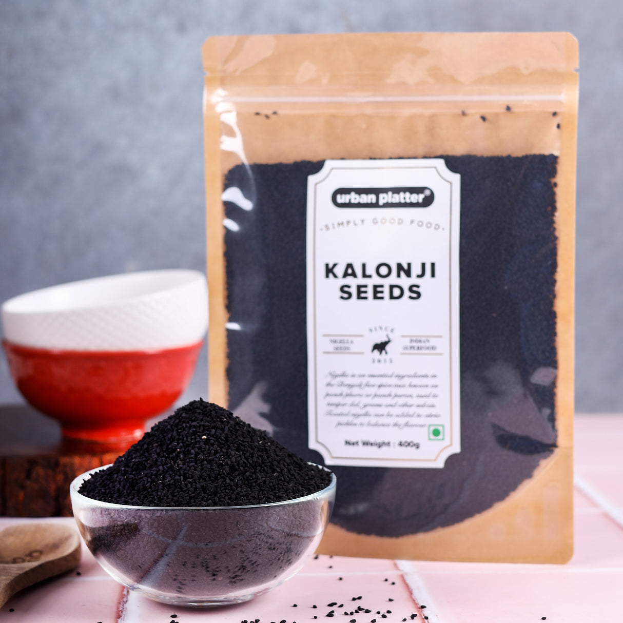 Urban Platter Nigella Seeds Kalonji, 400 g