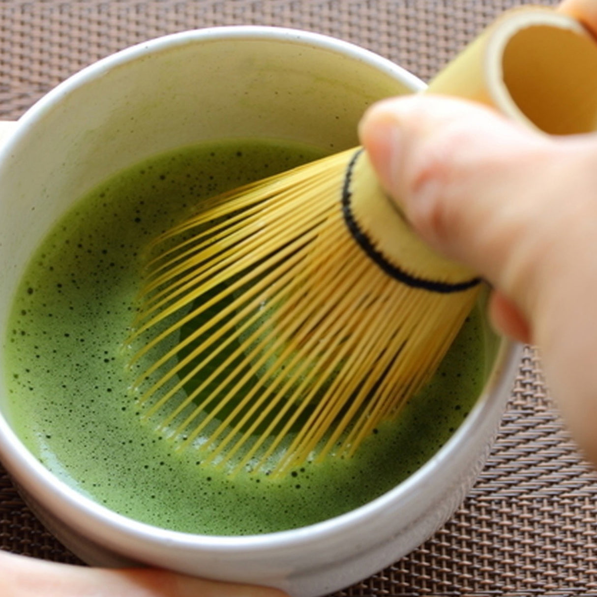 Urban Platter Handmade Bamboo Matcha Whisk/ Chasen - Whisk Your Way to Deliciously Smooth Matcha