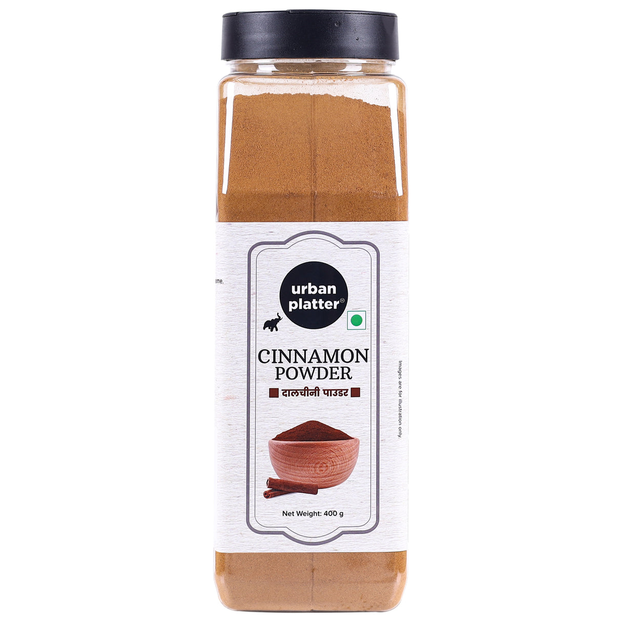 Urban Platter Cinnamon (Dalcheeni) Powder Shaker Jar (All Natural, Premium Quality, Flavourful, Ground Fresh in Small Batches) - product image 2