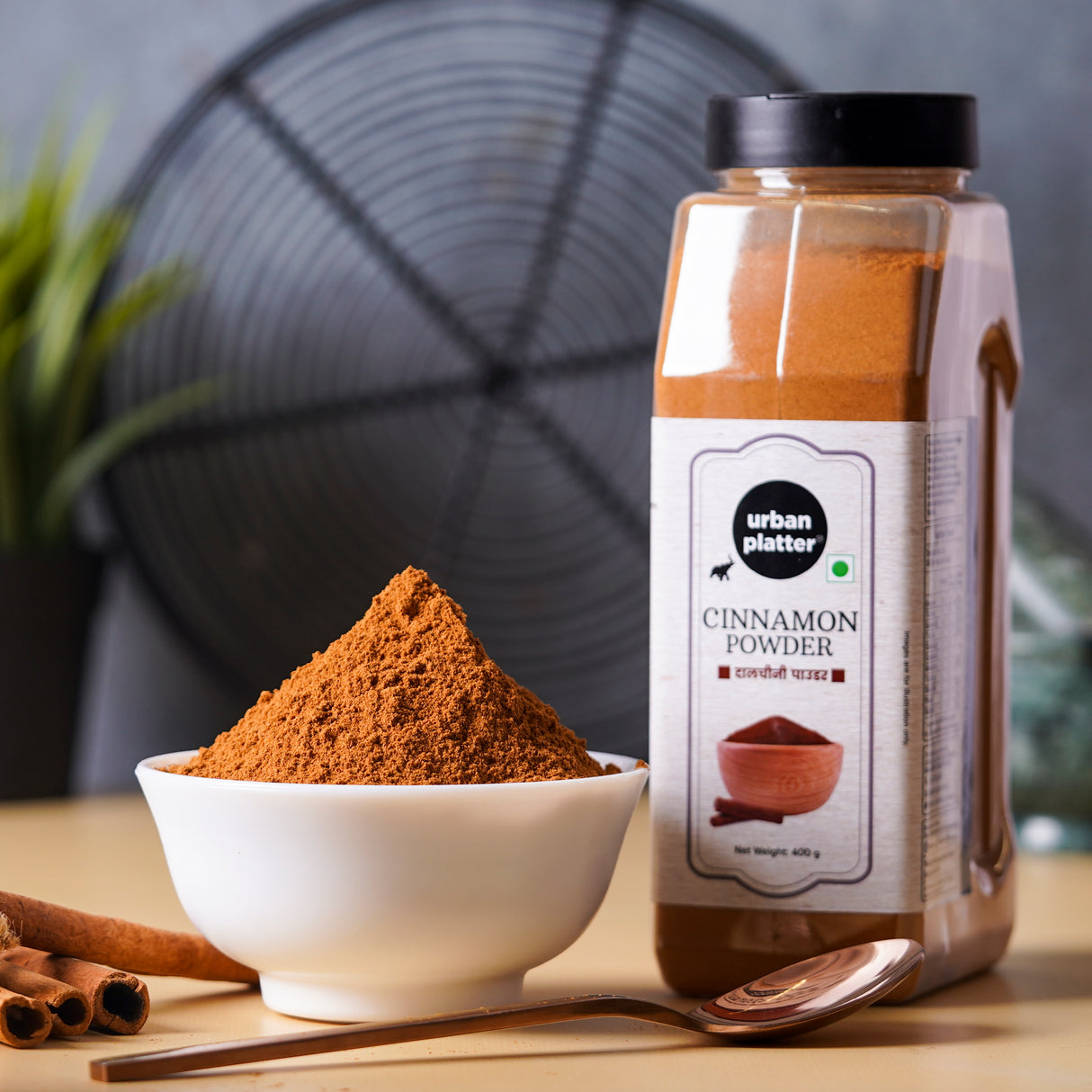 Urban Platter Cinnamon (Dalcheeni) Powder Shaker Jar (All Natural, Premium Quality, Flavourful, Ground Fresh in Small Batches) - product image 7