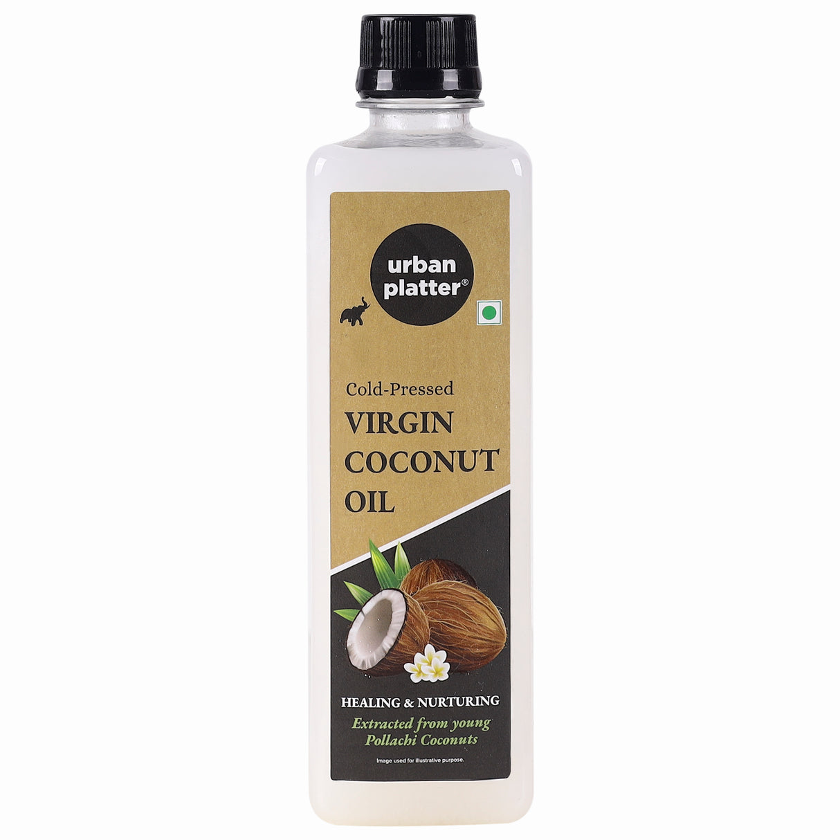 Urban Platter Virgin Coconut Oil, 500ml (All Natural, Cold-Pressed and Pure)