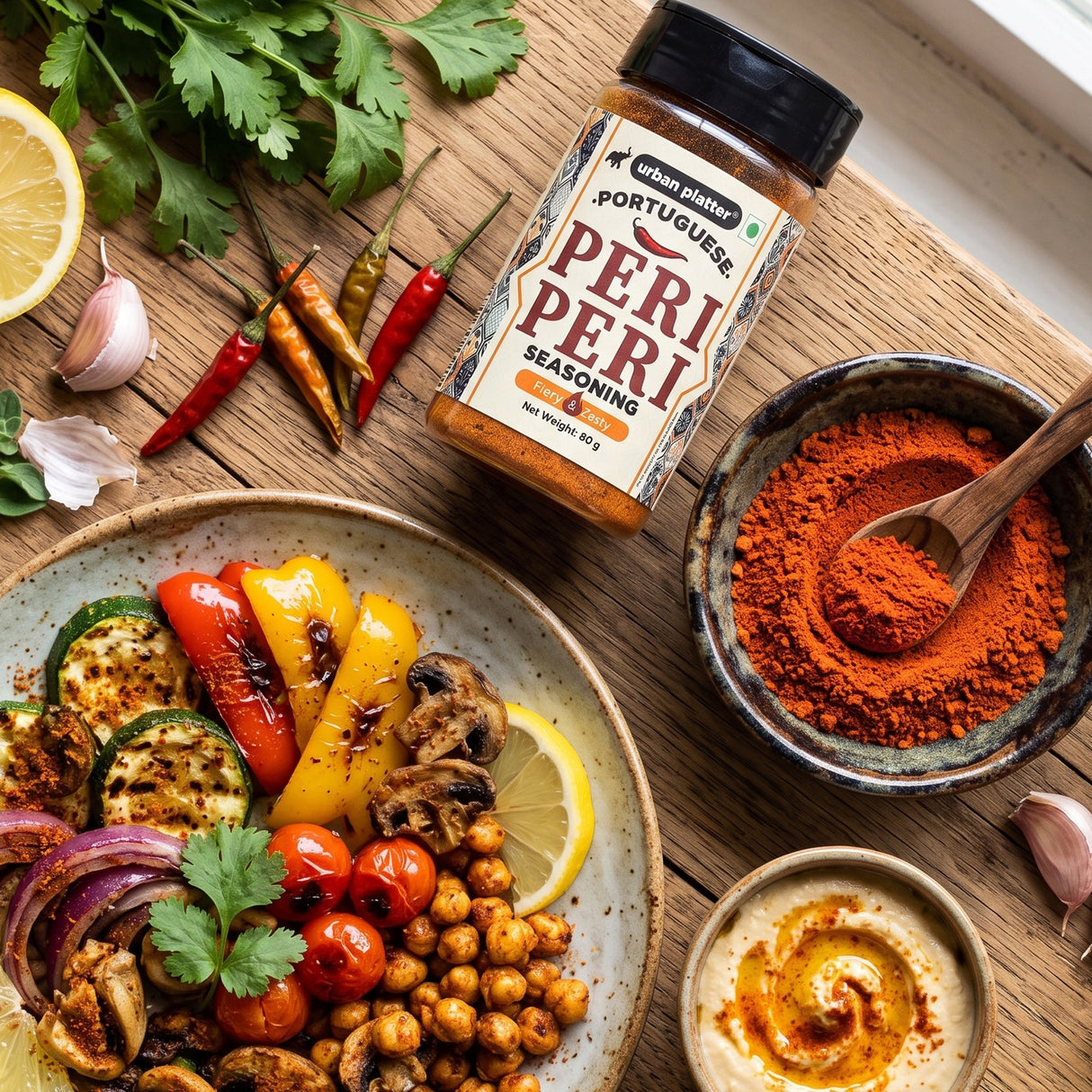 Portuguese Peri Peri Seasoning, (Signature African-Style spice blend | Fiery and Zesty)