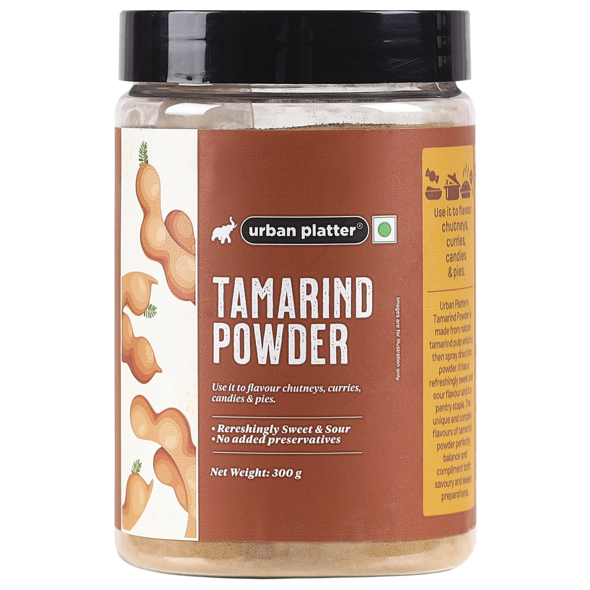 Urban Platter Spray Dried Tamarind Powder (Imli), 300g