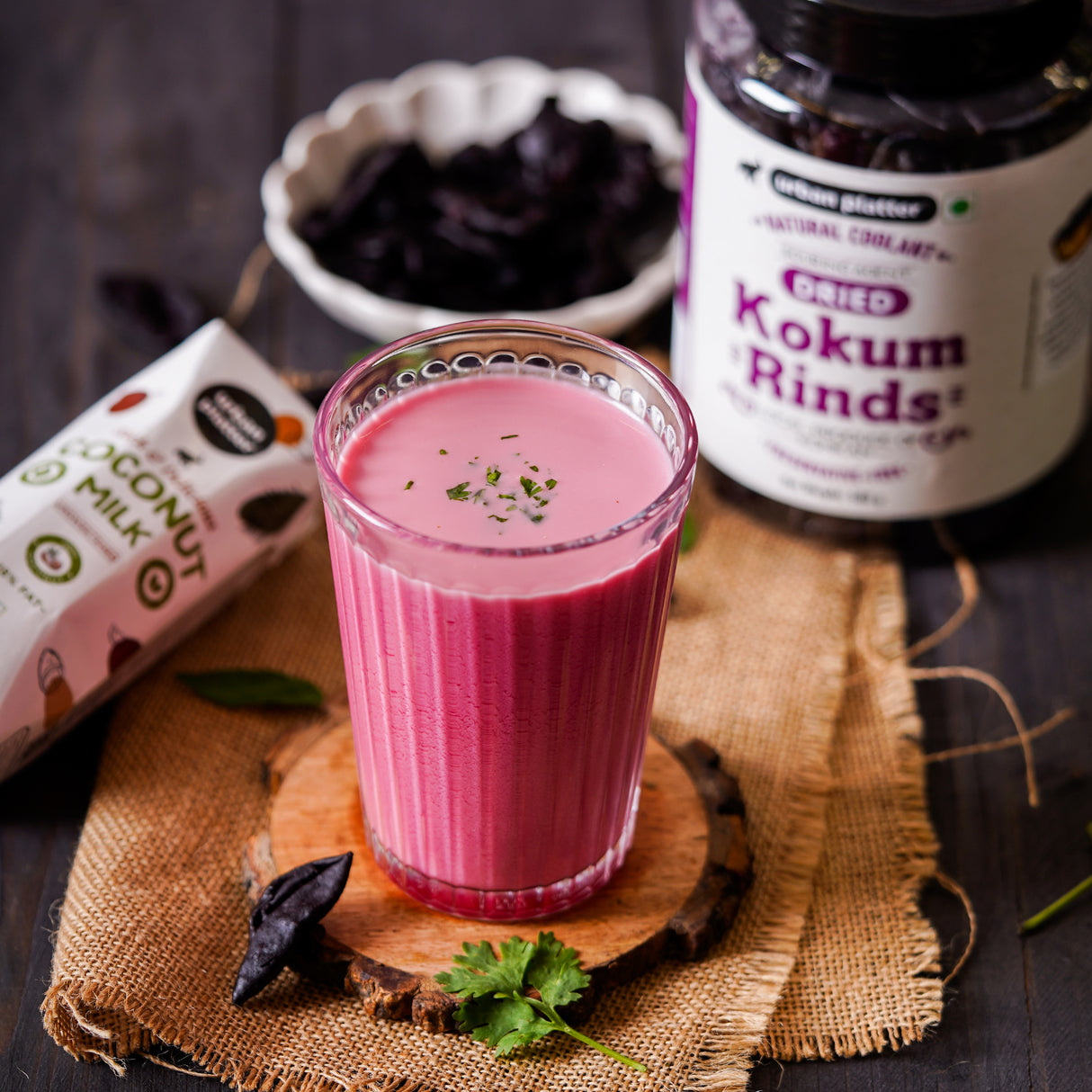 Urban Platter Dried Kokum Rinds (Amsul), 500g (Local Produce of Konkan, Natural Coolant & Souring Agent, Aids Digestion)