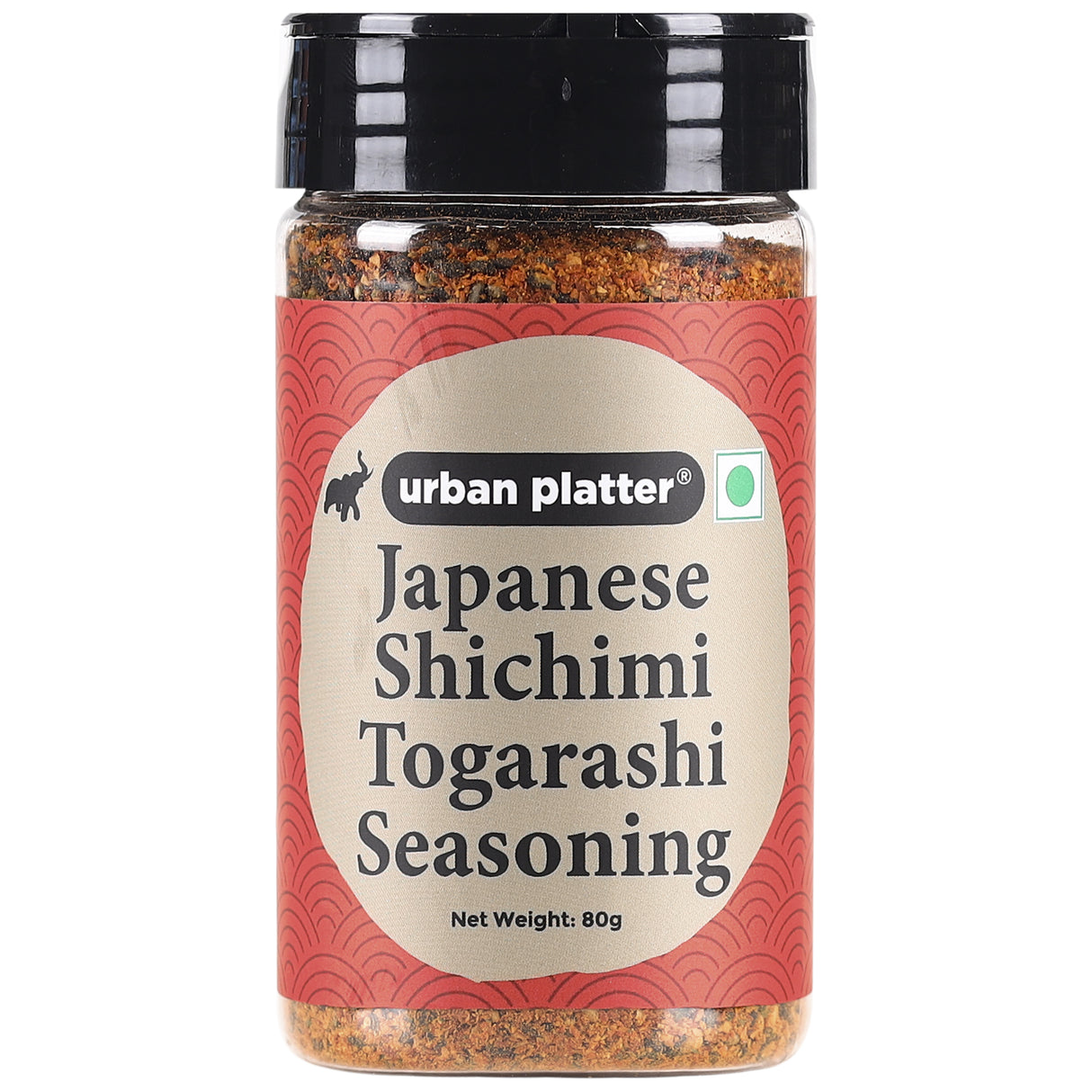 Urban Platter Shichimi Togarashi Seasoning, 80g (Japanese Seven-Spice Blend | Aromatic & Zesty)
