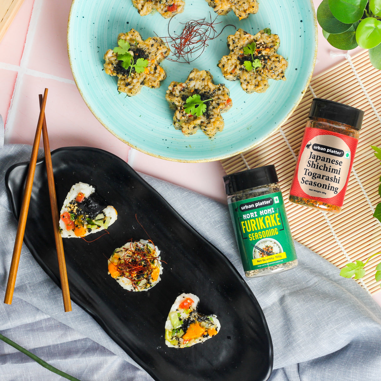 Urban Platter Shichimi Togarashi Seasoning, 80g (Japanese Seven-Spice Blend | Aromatic & Zesty)