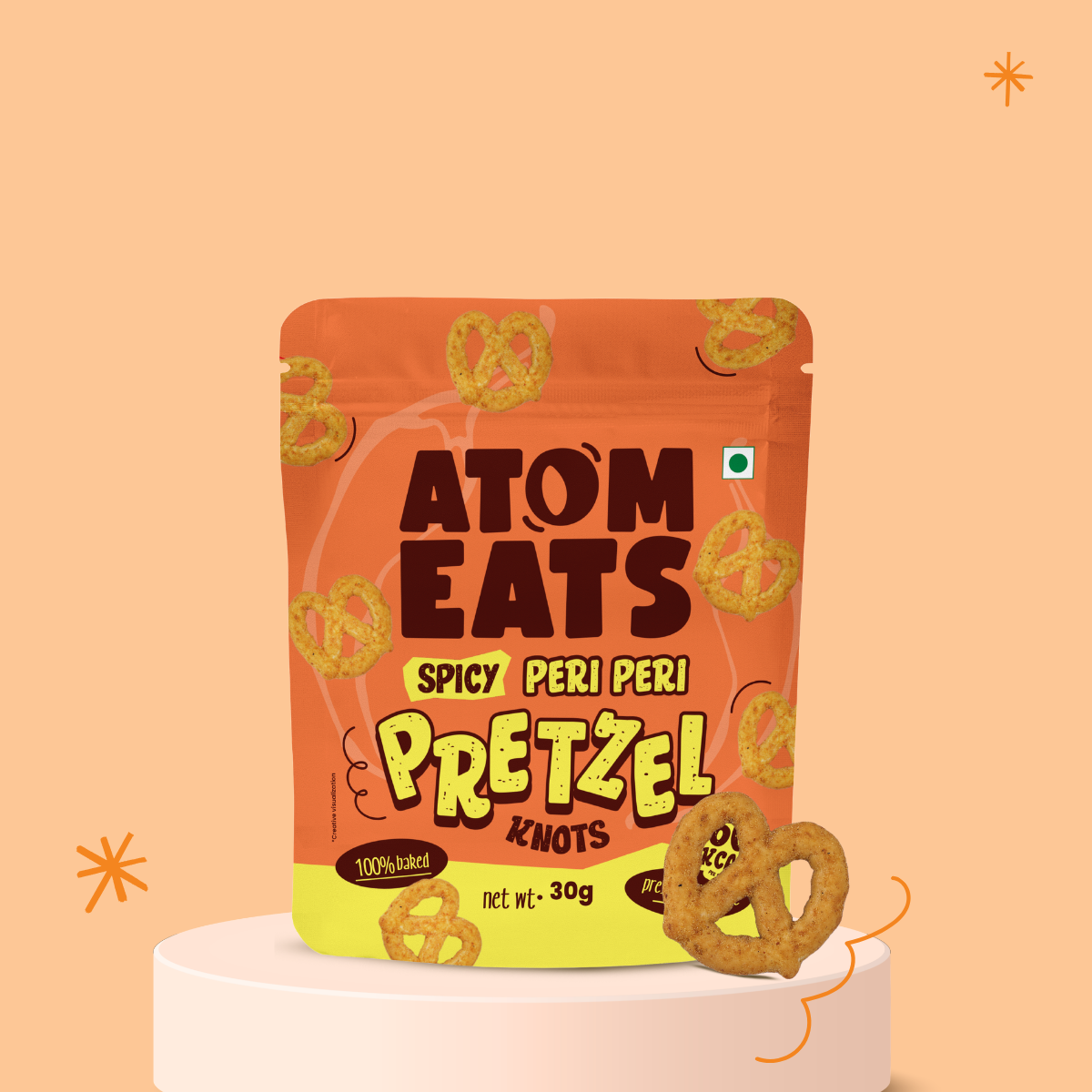 Atom Eats Spicy Variety Pack (Pack of 5 - 30g)