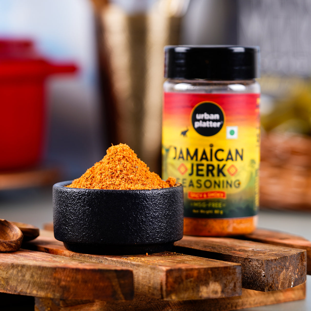 Urban Platter Jamaican Jerk Seasoning, 80g (Bold and Spicy Caribbean Blend | Perfect for Marinades, Grilling and Roasting)