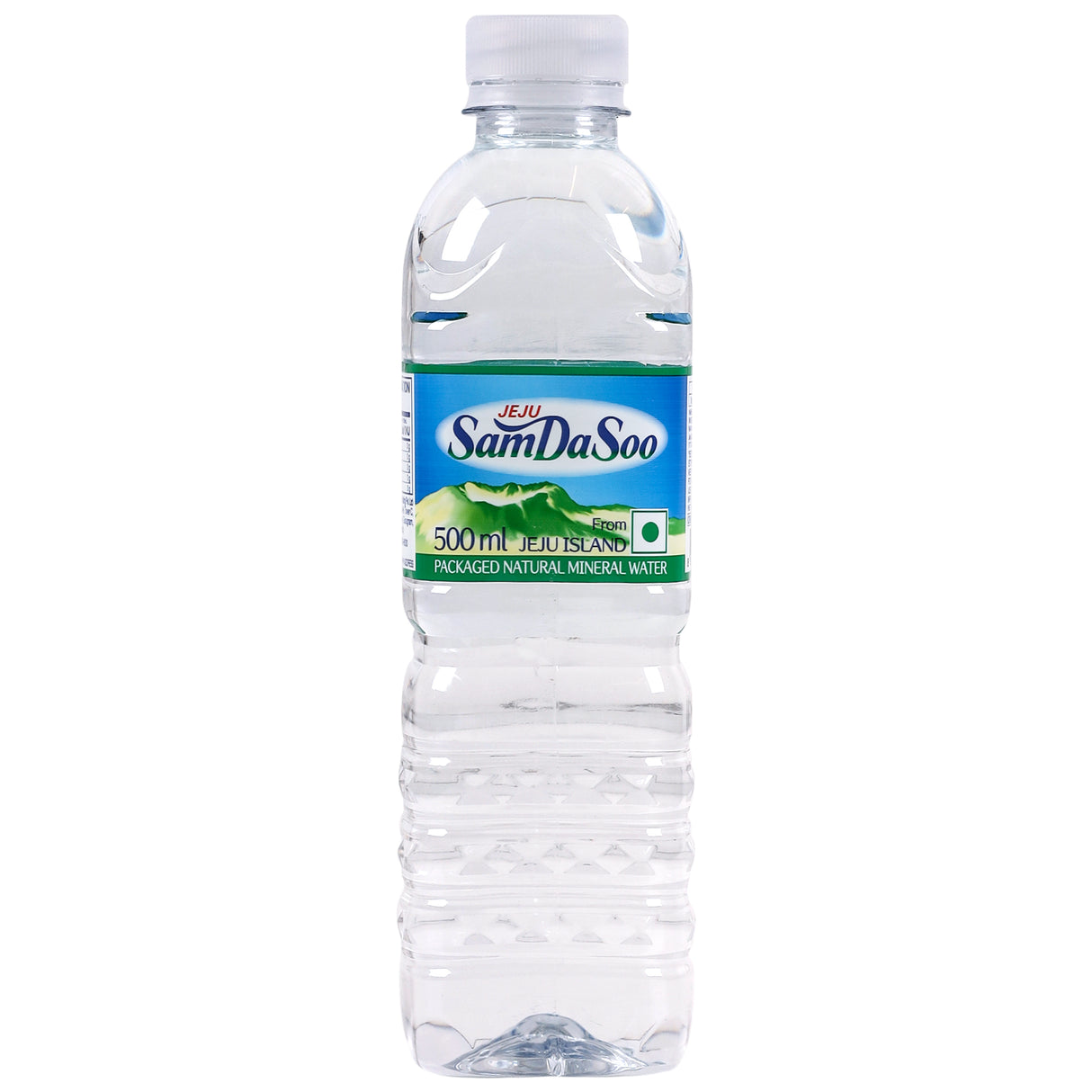 Sam Da Soo Natural Mineral Jeju Water, 500ml (Pack of 20) (Packaged in Jeju Island, Koreas Favorite Bottled Spring Water, Best for Coffee and Green Tea) (Product of Korea)