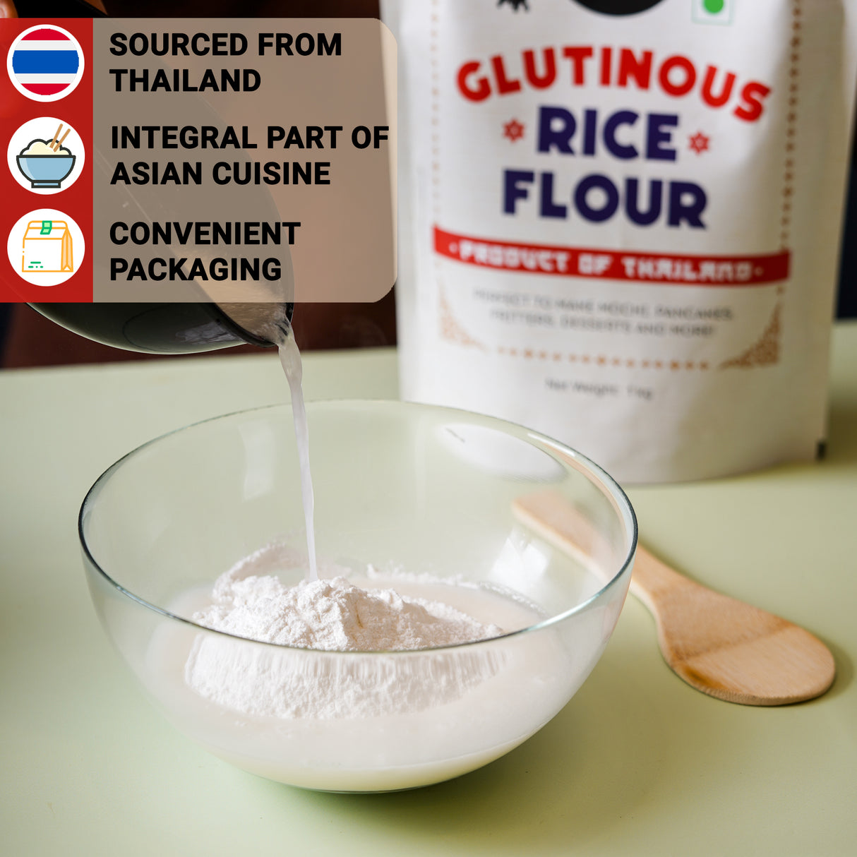 Urban Platter Glutinous Rice Flour, 1Kg (Imported from Thailand)