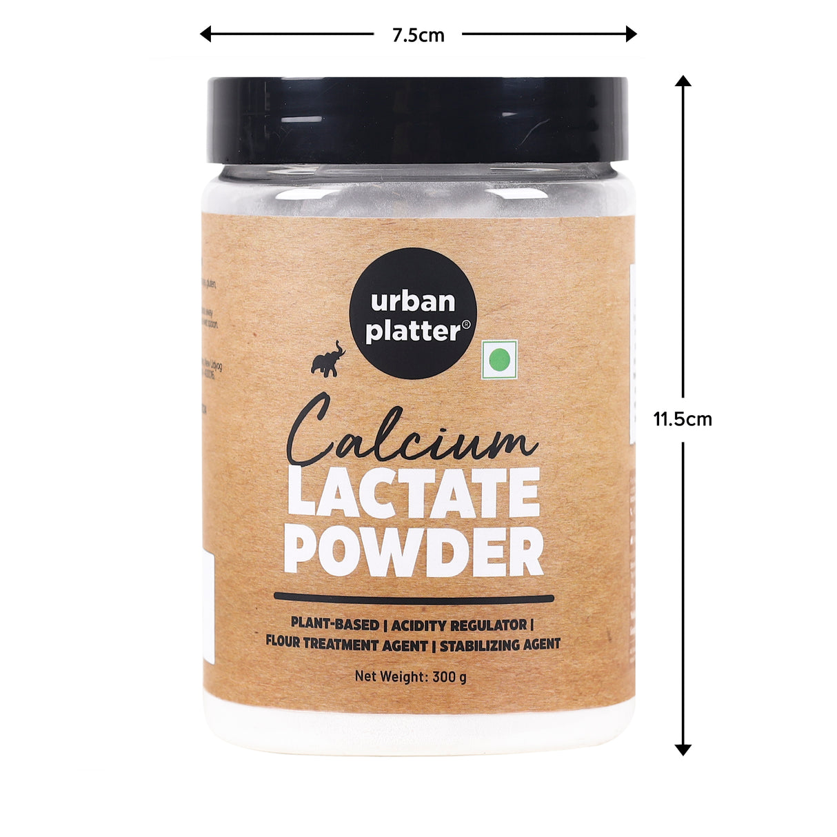 Urban Platter Calcium Lactate Powder, 250g