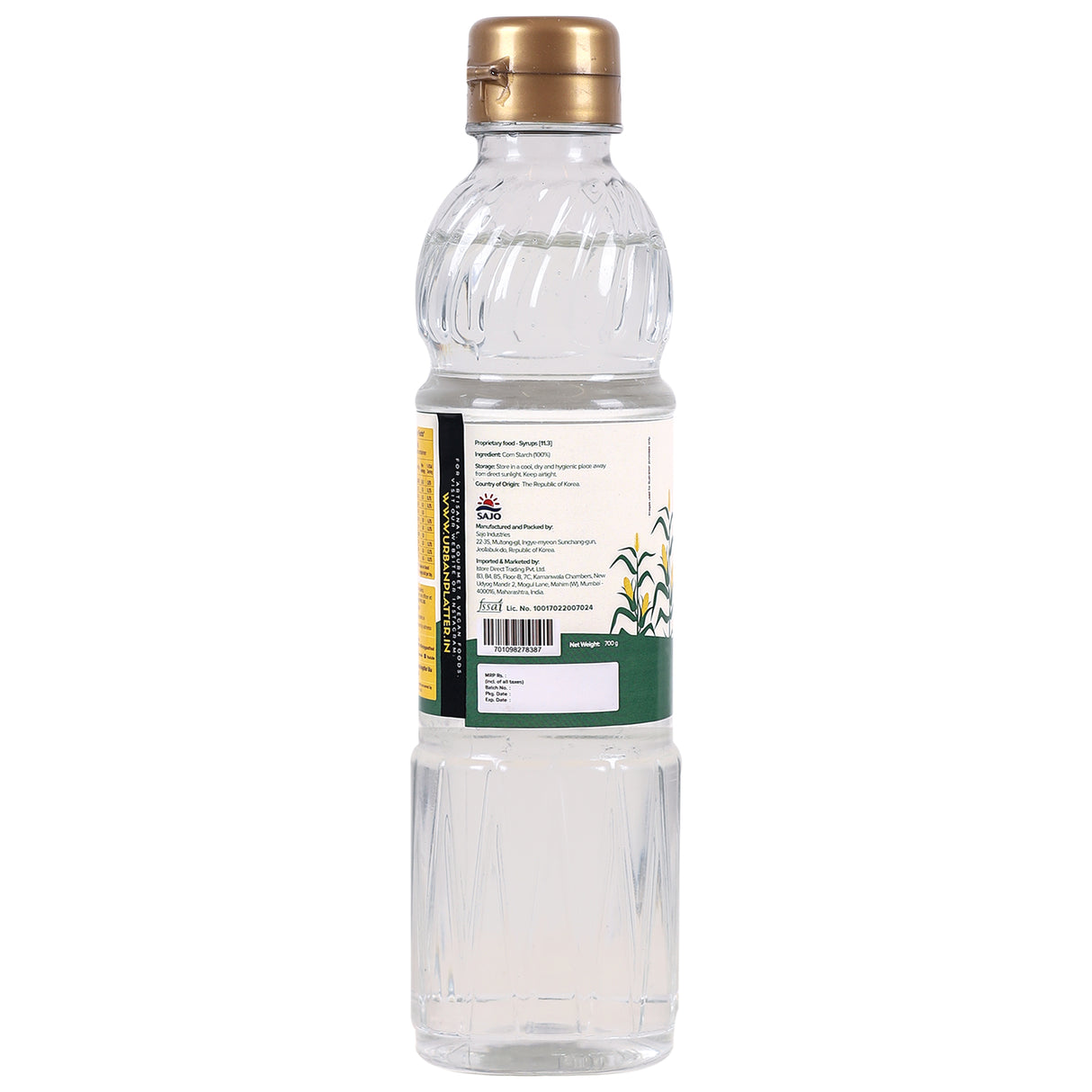 Urban Platter Corn Syrup, 700g (Non-GMO, Perfect for Baking and desserts, Product of South Korea)