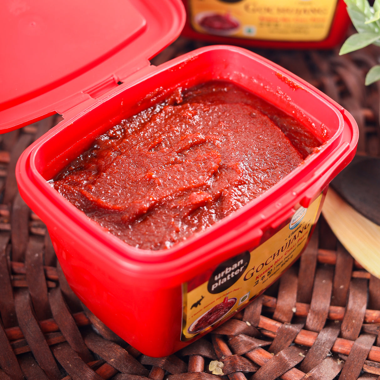 Urban Platter Classic Korean Gochujang, 500g (Plant-Based Fermented Hot Chilli Paste | Unique Umami Flavour | Essential for Korean Cooking)