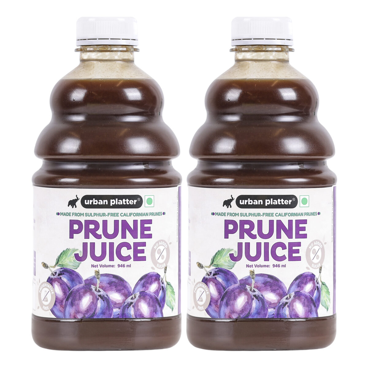 Urban Platter Pure California Prune Juice, (No Added Sugar | Natural Digestive Support | Source of Antioxidants & Potassium | Preservative-Free)