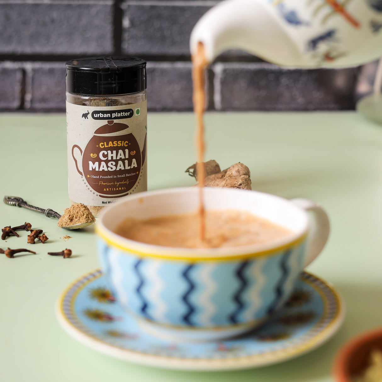 Classic Chai Masala, 75g (Artisanal Tea Spice | Hand Pounded | Strong Aroma & Flavour)