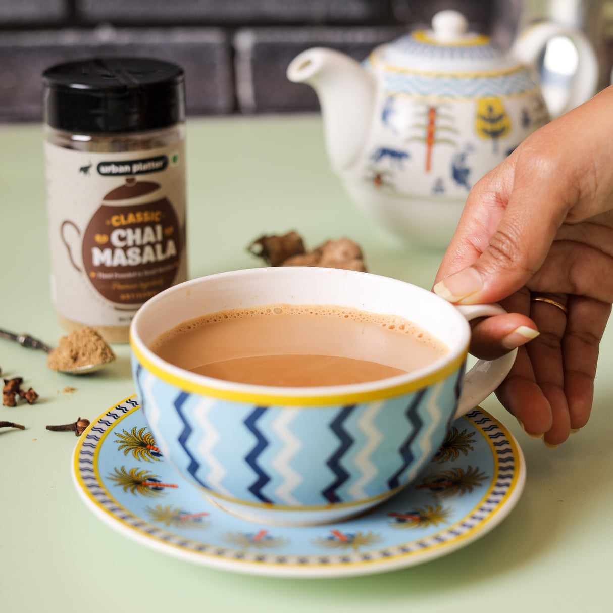 Classic Chai Masala, 75g (Artisanal Tea Spice | Hand Pounded | Strong Aroma & Flavour)