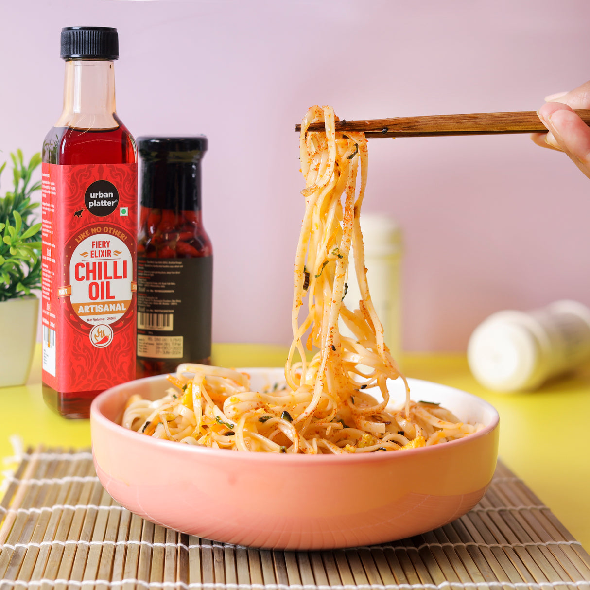 Chilli Oil, 240ml (Condiment, Hot and Spicy, Peppers and Spices Infused Oil, Add to pastas, pizzas, salads, soups)
