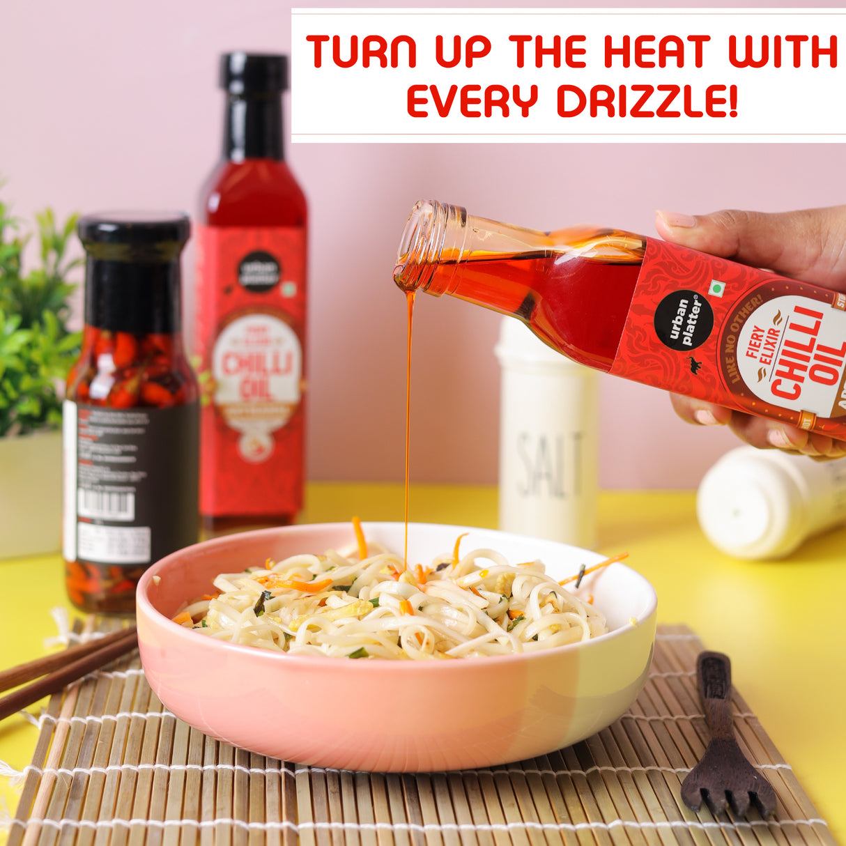 Chilli Oil, 240ml (Condiment, Hot and Spicy, Peppers and Spices Infused Oil, Add to pastas, pizzas, salads, soups)