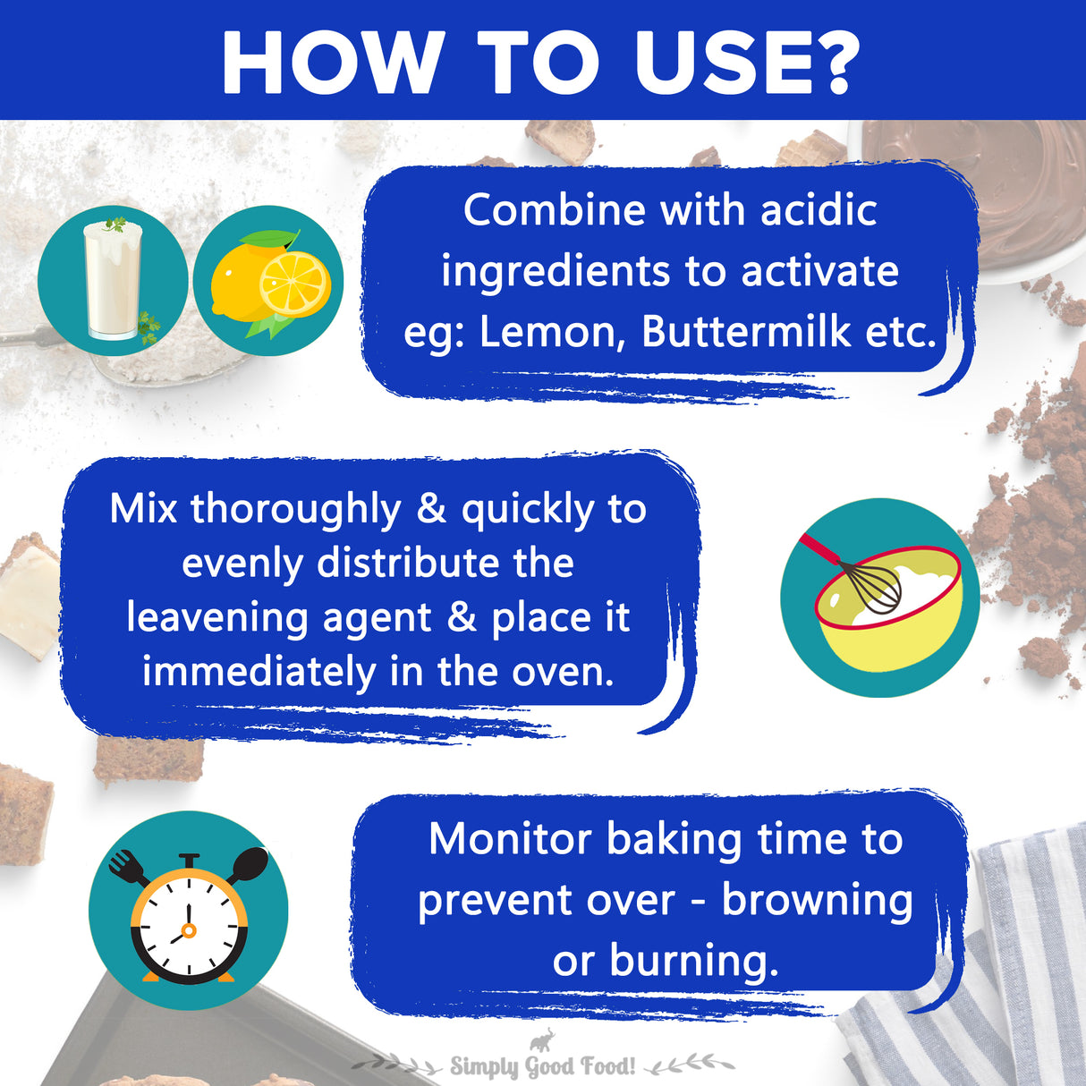 Urban Platter Baking Soda, 1kg (Food-Grade Sodium Bicarbonate | Ideal for Baking, Cooking & Cleaning)