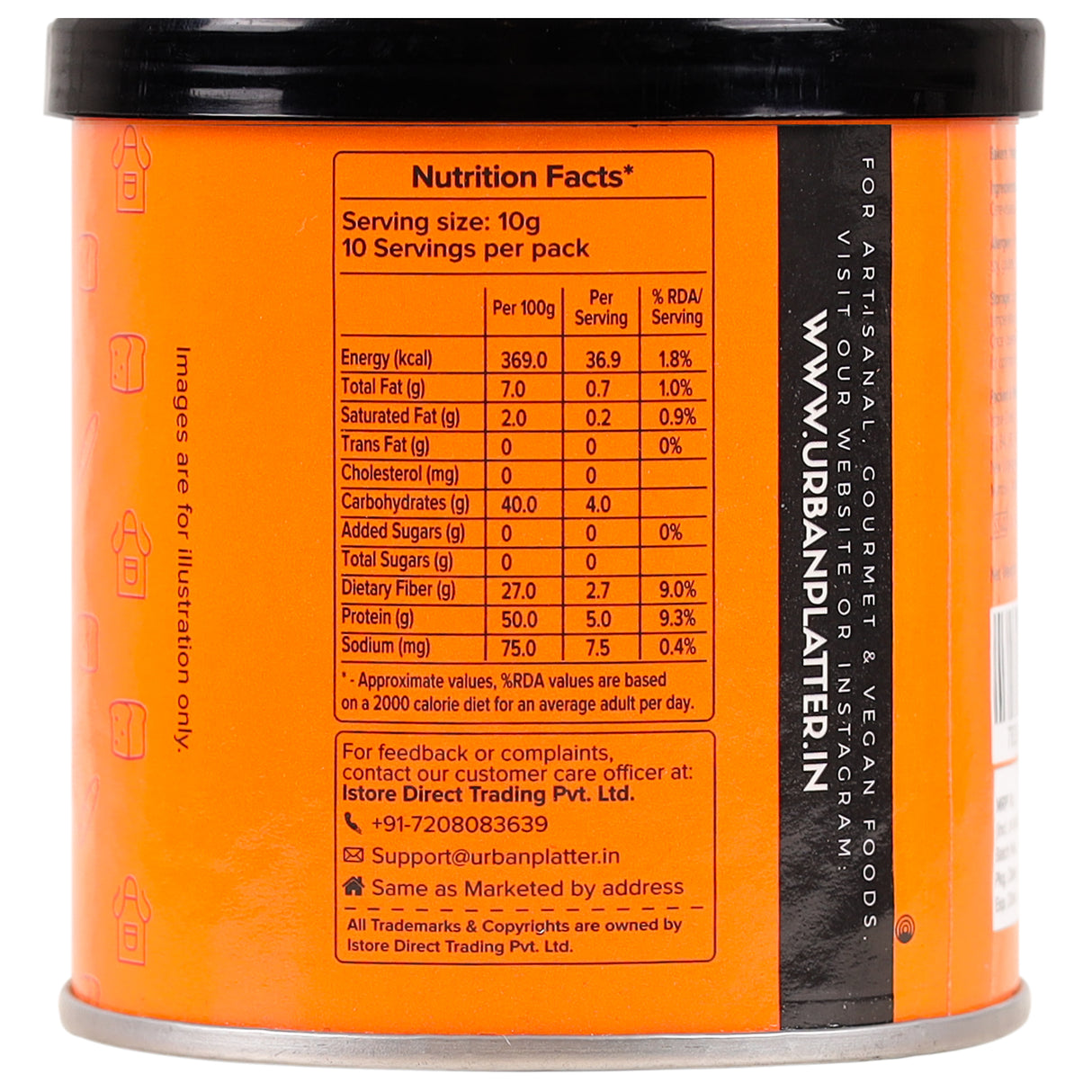 Urban Platter Bakers Active Dry Yeast, 100g