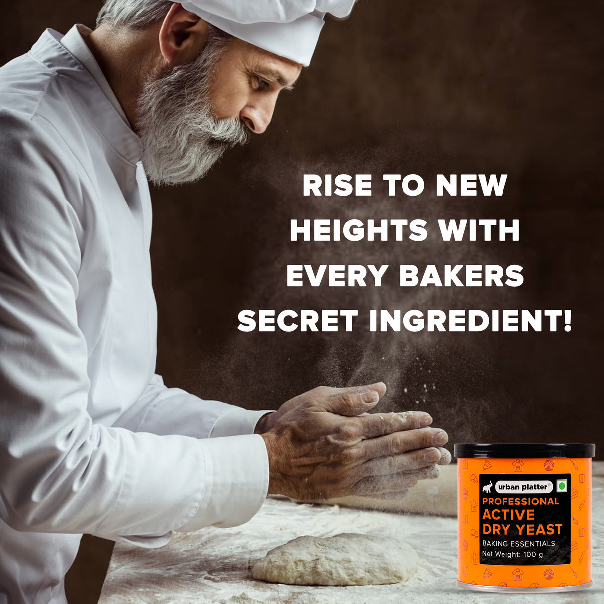 Urban Platter Bakers Active Dry Yeast, 100g