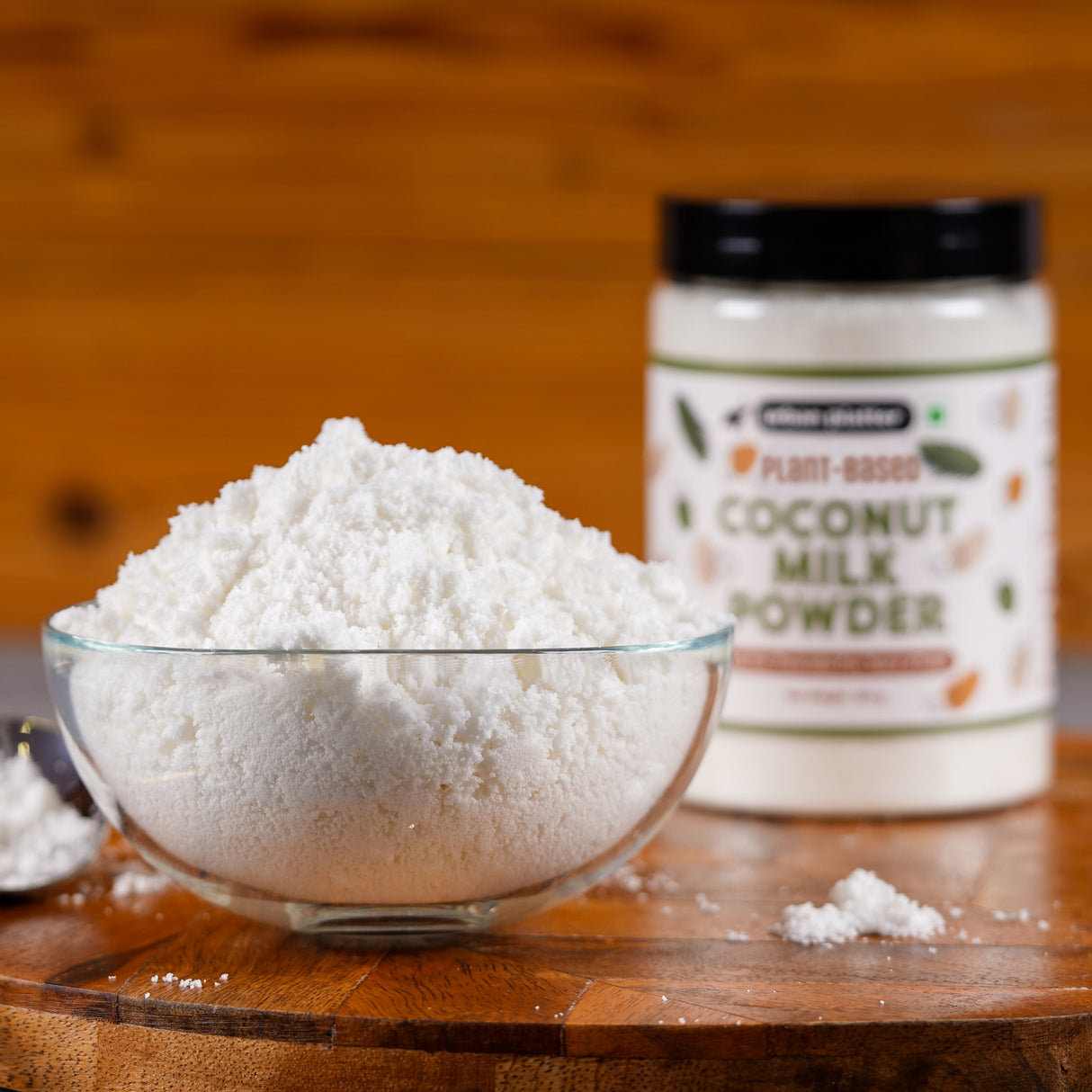 Urban Platter Coconut Milk Powder Jar, 200g (Plant-Based, Preservative-Free, Easy to use, Product of Sri Lanka, Dairy-Free, Source of Protein, Add to smoothies, curries, baked goods)