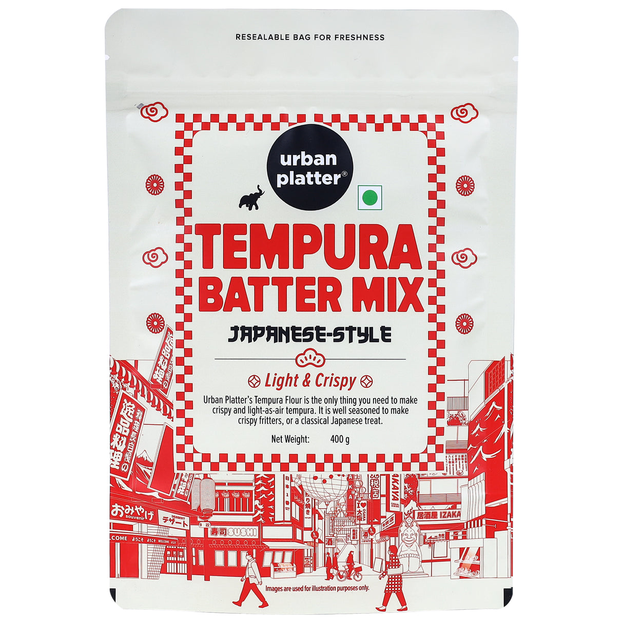 Urban Platter Japanese Style Tempura Batter Mix, 400g