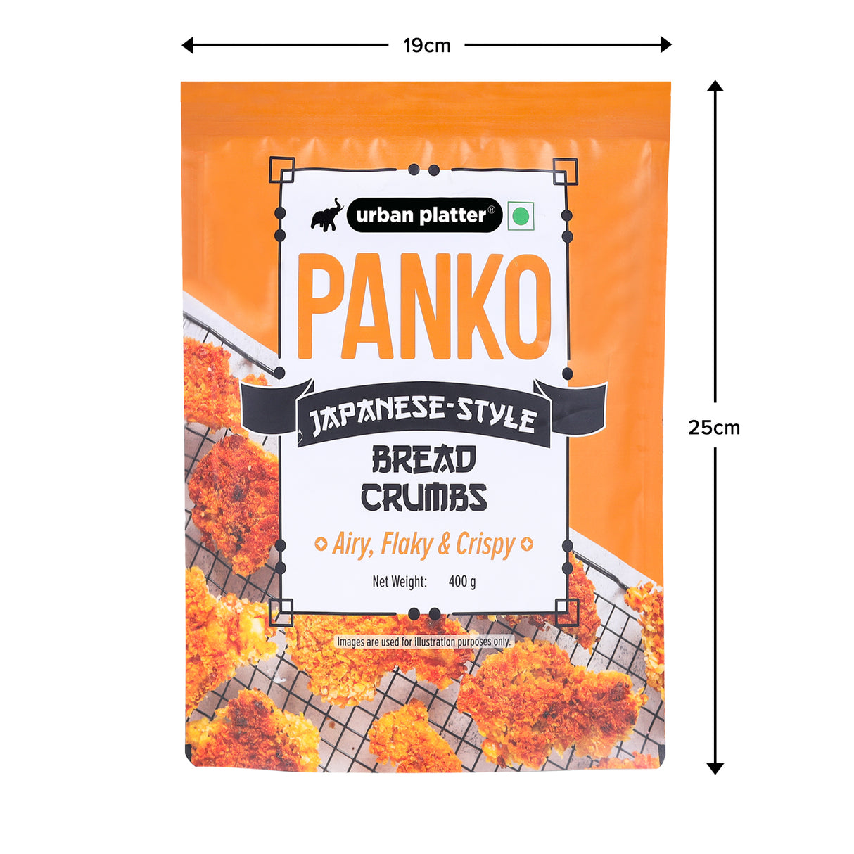 Urban Platter Panko Breadcrumbs, 400g