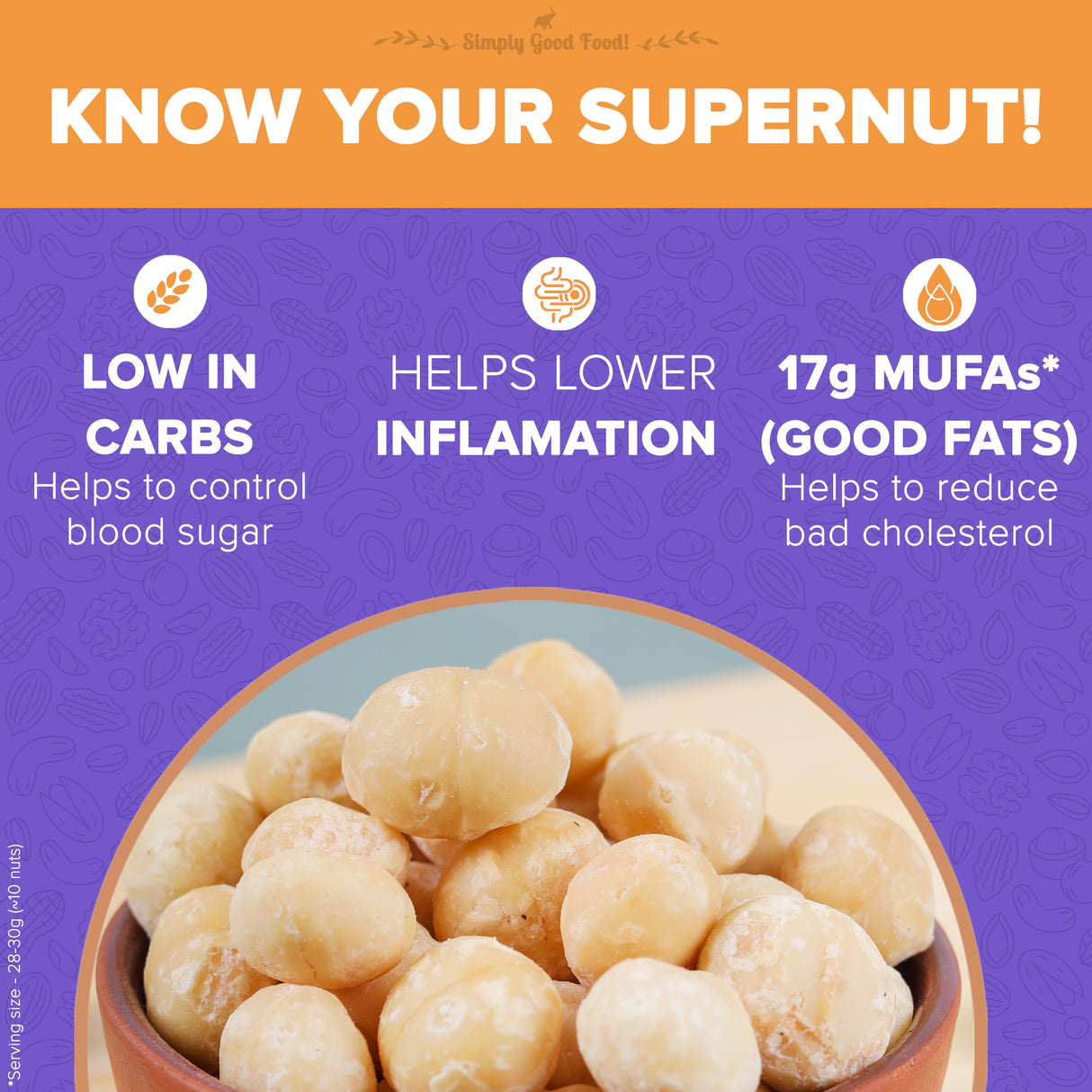 Urban Platter Bold and Exotic Macadamia Nuts, 500g (Grade A, Crunchy, perfect for guilt-free snacking)