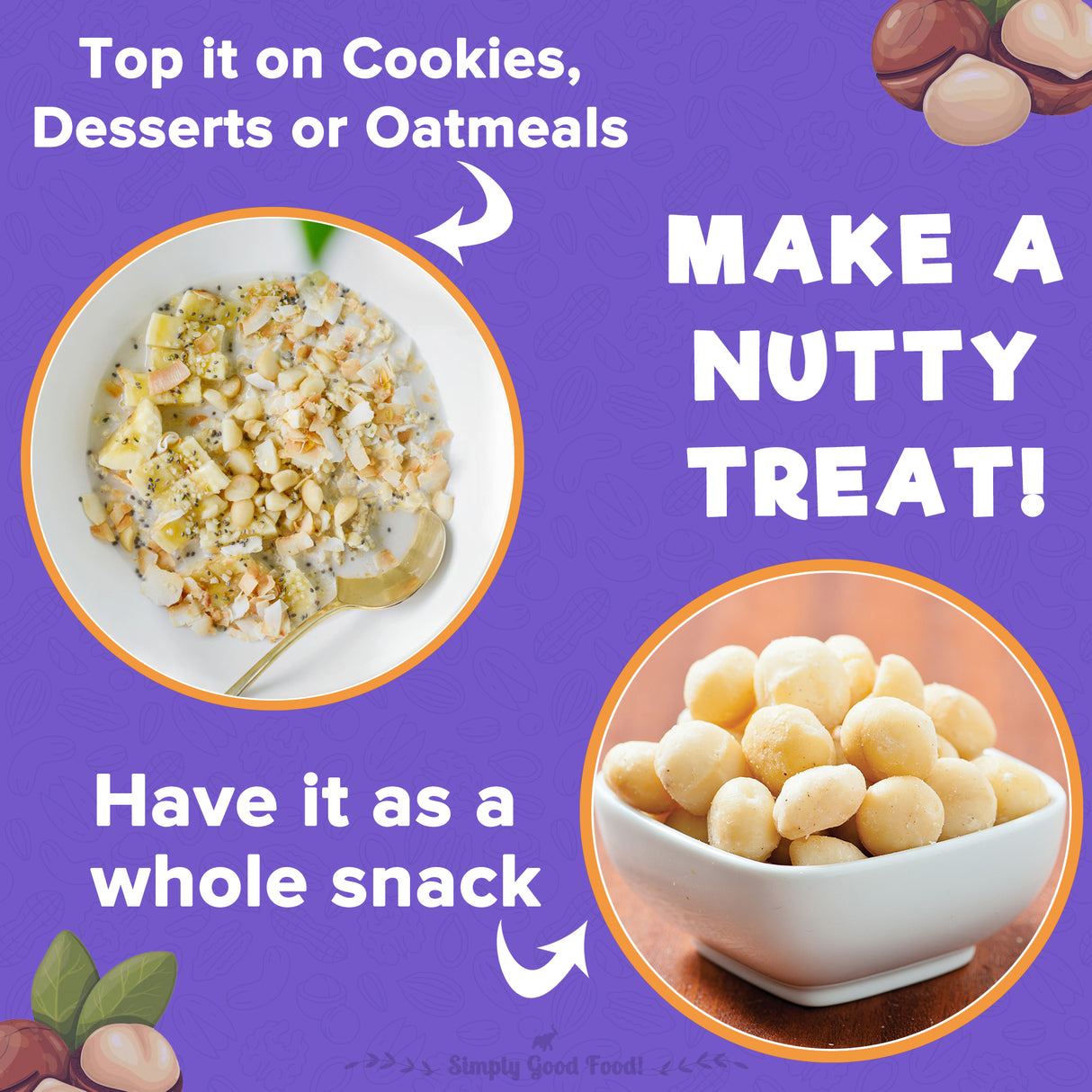 Urban Platter Bold and Exotic Macadamia Nuts, 500g (Grade A, Crunchy, perfect for guilt-free snacking)